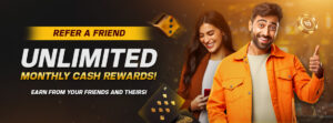 Unlimited Monthly Cash Rewards